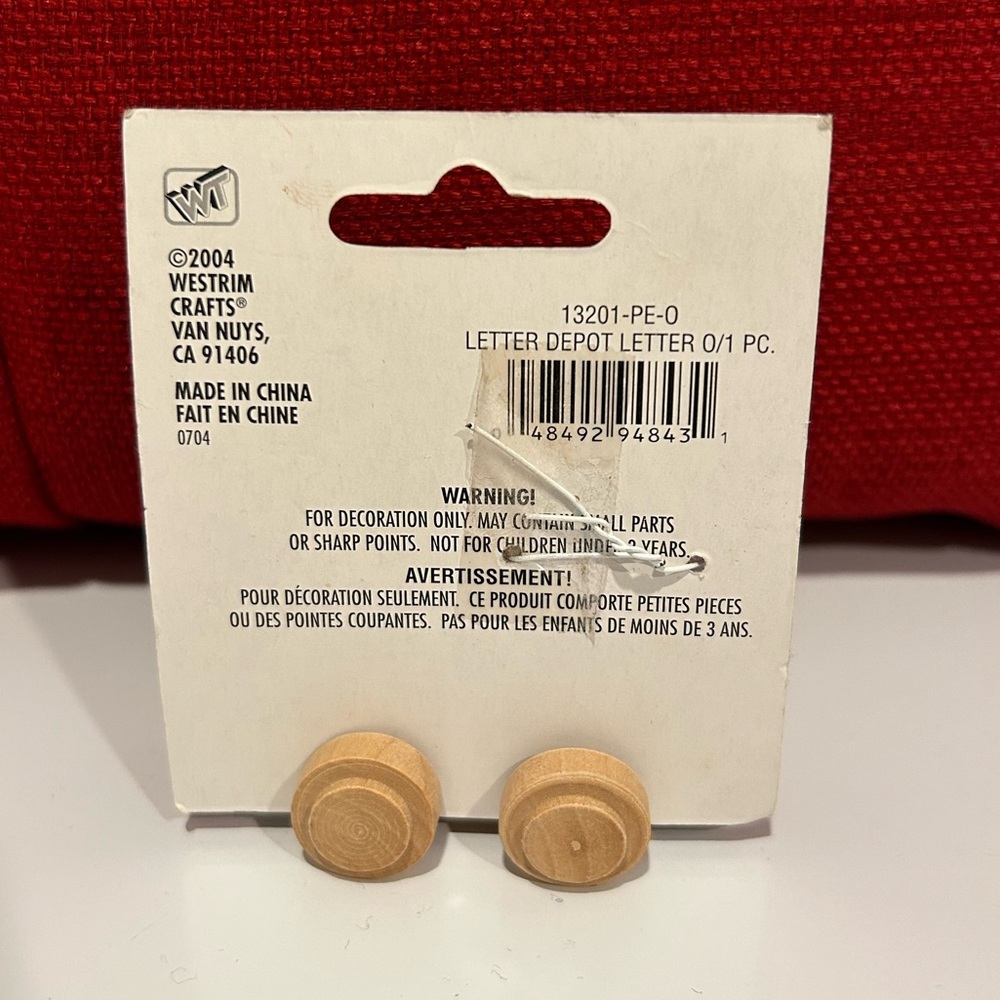 Westrim Crafts Wood Letter O Magnetic Train - Picture 2 of 6